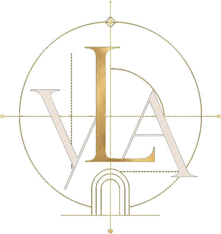 Vincente L'Aquila Monogram Logo